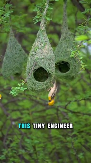 How The Tailor Bird Stitches Its Nest