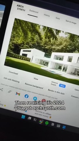 Arch Synth | AI for architecture on Instagram: "Architecture Pro tip, you can use rough sketches and other 3D models too!"