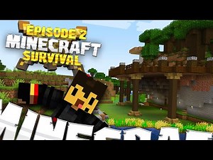 Minecraft survival : A better starter base Ep. 2
