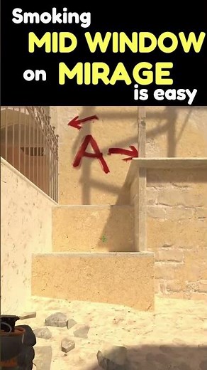Best ways to throw smokes on Mid Window Mirage in 2025 part 2! Best CS2 guides and breakdowns. #cs2