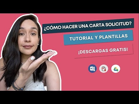 📝👉¿Cómo hacer una Carta Solicitud? - [Plantillas Gratis] 2023
