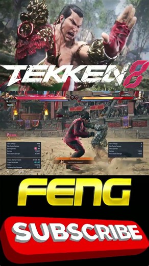 FENG WEI is NASTY in Tekken 8 #tekken8 #tekken7 #鉄拳8 #鉄拳8 #gaming #tekken #combo #yt #feng #shorts