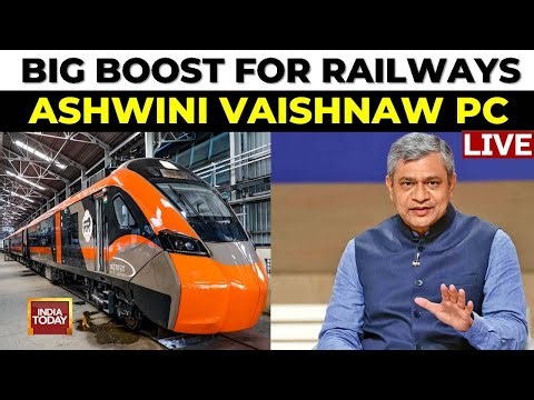 Ashwini Vaishnaw PC LIVE | Ashwini Vaishnaw Briefs On New Railway Projects | Indian Railways