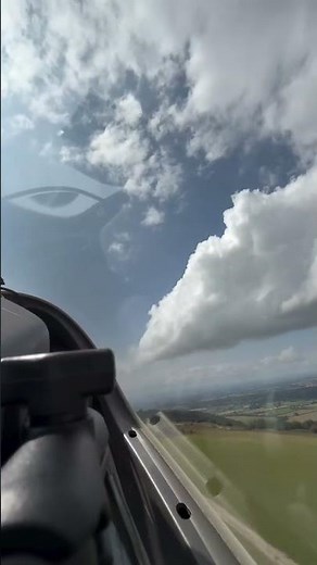 Glider Aerotow Takeoff POV | Full Tow From Ground to Air