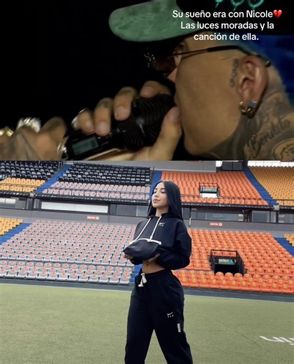 Una alabanza para ella en el concierto de Blessd