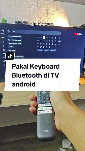 Cara Mudah Pakai Keyboard Bluetooth di TV Android