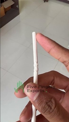 U-Shape Paper Straw Making Process | Five Fingers Exports |