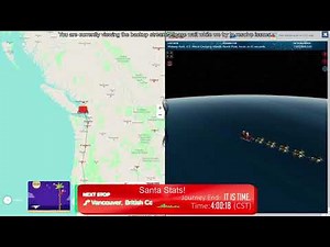 NORAD Santa Tracker 2020 - Santa Returns to the North Pole!