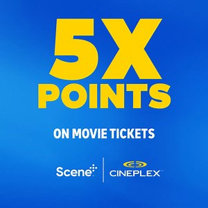 1.8K views · 25 reactions | Scene+ points days are the best days! ✨ Today only, we’re giving 5X points on any ticket! Reserve your seats now ➡️ https://cinplx.co/3HnrxE6 | Cineplex | Facebook