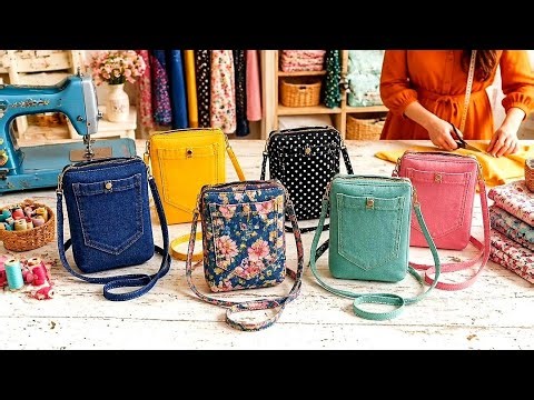 🔥Wow!! 3 Cute and Extremely Easy Gift Bag Sewing Ideas Made In Just 15 Minutes 💥 Gift Sewing Ideas