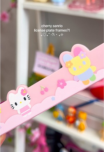 Usahana & Mocha: Hello Kitty License Plate Frames