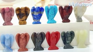 1 Inch ,mini Crystal Angels, Healing Crystals ,pocket Angels Figurines, Hand Carved Crystal Angels Home Decor ,guardian Angel ,gifts . - Etsy