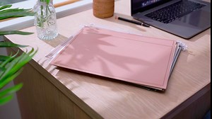 48 Pieces 11.6 x 9 Inches Letter Size Hanging File Folders with Pocket and Tabs Multicolor Pocket Hang Folders Letter Size Hanging Folders for Home Office and School Document Storage (Warm Color)