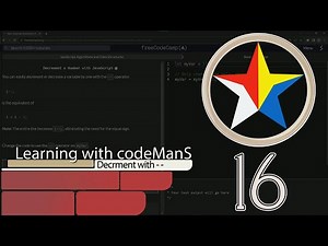 JavaScript Basic 16: Decrement with - - | FreeCodeCamp | JS Algorithms and Data Structures
