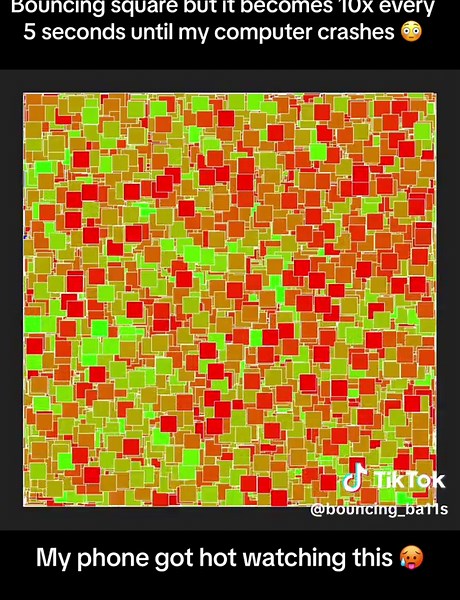 10x Squares Bouncing Square Filter