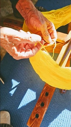 How it's done: Yarn Hank to Rolled Ball