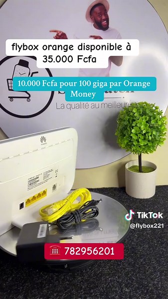 Flybox Orange disponible à 35.000 Fcfa à Sénégal