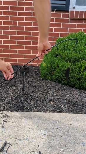 Wrought Iron Fishing Pole- Garden Decor- Amish Made - Etsy