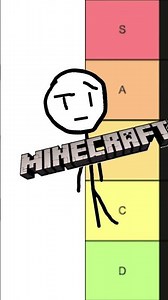 Minecraft Random things tier list #minecraft #memes #funny