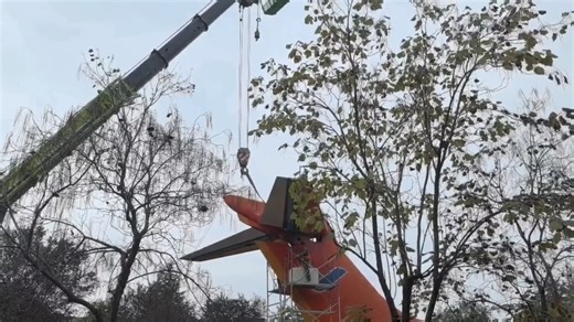 西工大暴力拆解C909静力试验机