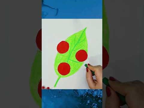Cute Ladybugs Coloring with Crayons 🐞🍃 Relaxing Drawing for Kids