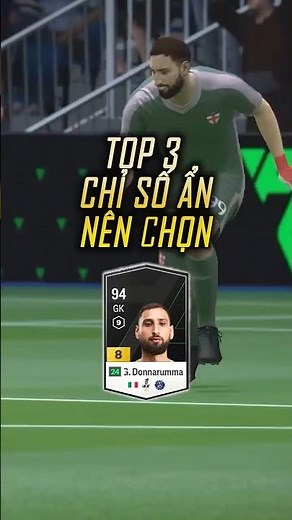 🔥 TOP những chỉ số ẩn nên chọn dành cho GK quốc dân Donnarumma Live +8. #FCOnline #NangCap2th