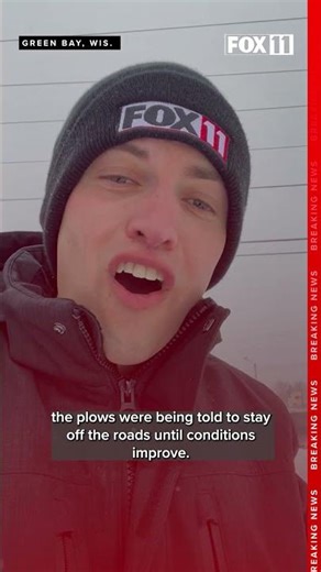 Vehicles getting stuck in Blizzard Elsa's snow across Northeast Wisconsin