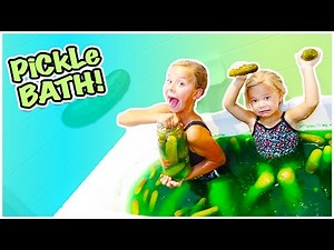 ULTIMATE SLIPPERY PICKLE SLIME BAFF CHALLENGE!!