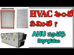 What is HVAC ?| AHU working principle | GVR Pharma tutorial|,What is HEPA filter & it's micron size.