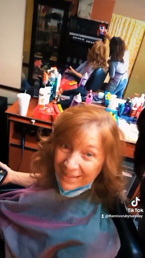 Hairstyles By Miss Ruby Tuesday_ Hot Rollers Set On A Layered Haircut