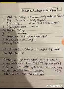 How to cook red cabbage for Christmas Day! 21 December 2024 #redcabbage #cooking #christmas #cook