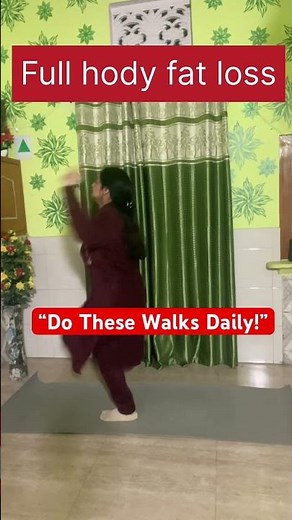 Full Body Fat Loss WALK | Burn Fat Fast at Home 🔥🚶‍♀️”