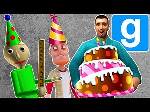 WE THREW OB THE BEST BIRTHDAY PARTY EVER IN GMOD! | Multiplayer Garry's Mod Gameplay