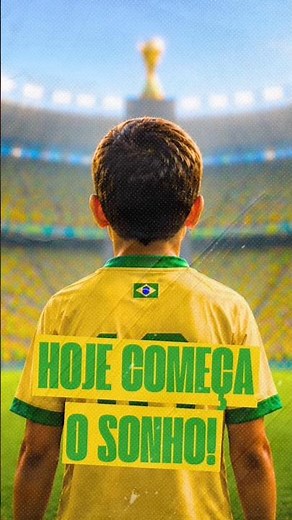 Canva: Tutorial Brasil Copa 2026 | Template Grátis