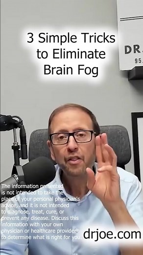 1.1M views · 39K reactions | 3 Simple Tricks to Eliminate Brain Fog. Stimulation, Oxygen, Nutrition. Follow me for more daily health tips. And subscribe to my newsletter... form on my website. Link in the bio. #brainfog #brainstimulation #brainexercise #moreenergy #healthtraining #BrainNutrition #plantbaseddiet #digestion #nitricoxide | Dr. Joe Esposito | Facebook