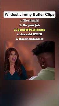 The Wildest Jimmy Butler Clips 😂🤯 (Get Well Soon) #nba #basketball