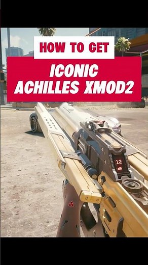 How to Get the Iconic Achilles Tech Precision Rifle - Cyberpunk 2077 #shorts #gaming #cyberpunk2077
