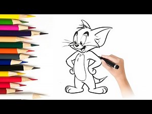 Easy Tom Drawing Tutorial for Kids