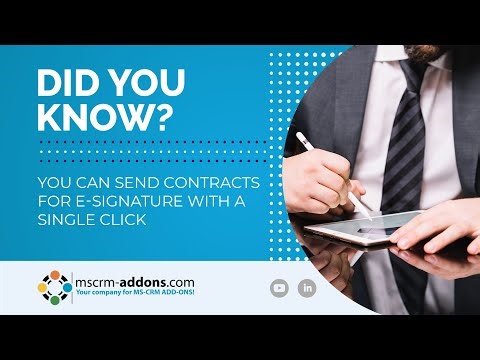 E-Signature Automation in Dynamics 365