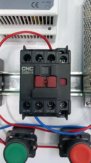 Controlling 220V AC Contactor with 12V DC Relay #electrical #automation #reels | Learn EEE