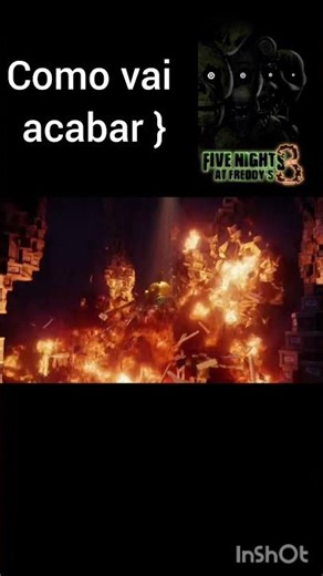 Tudo QUEIMA mas ele SEMPRE VOLTA #fnaf #memes