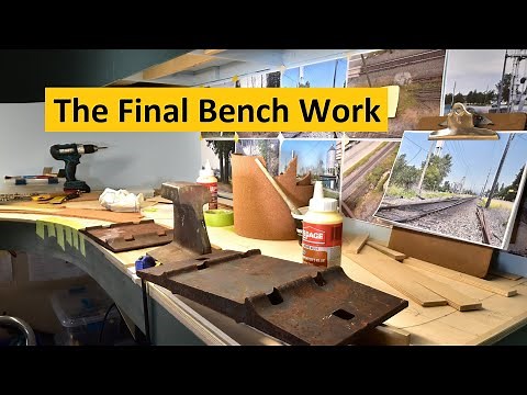 The Final Shelf Layout Benchwork ("Gila Kesla") | Boomer Diorama ~ # 251