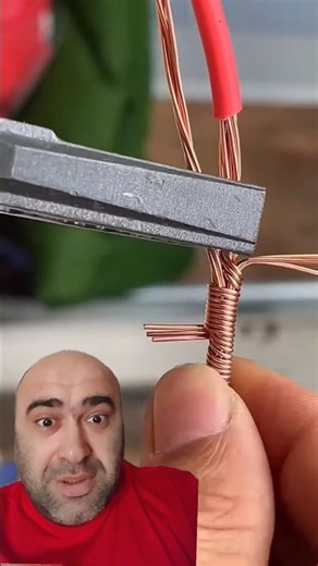 GENIUS! 😱 Amazing Wire Twisting Technique #diy #tips