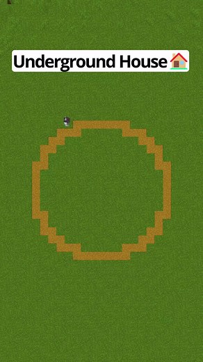 Minecraft Underground Base Tutorial🏠 #minecraft #minecraftbuilding #minecraftbuilds #minecrafttutorial