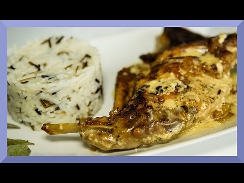 KANINCHEN REZEPT - Kaninchenbraten AUS DEM OFEN - GANZ EINFACH