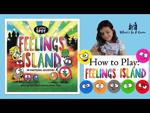 Best Family Game for Kids Age 4+ | Feelings Island by Diane Alber (Emotions & Learning)