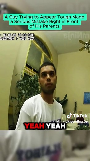 A Guy Trying Appear Tough Made A Serious Mistake Right in Front of His Parents. Part 1 #copsoftiktok #cops #bodycam #policeofficer