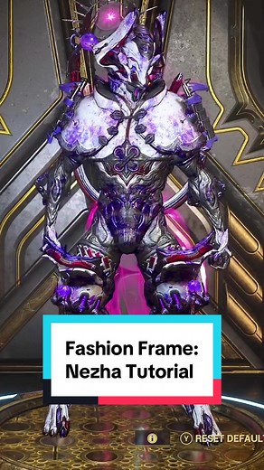 Nezha Fashion Frame Tutorial in Warframe