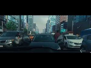 Ashfall (2019) - Earthquake City & Car Seoul Scene English Version