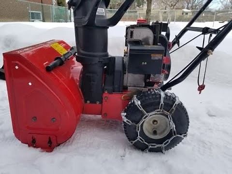 How to Make and Install, Snowblower Tire Chain